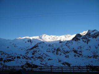 la mattina alla partenza