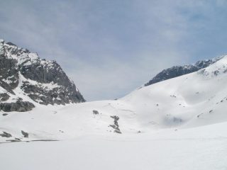 parte bassa del ghiacciaio