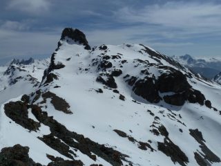 Roc della Niera dalla Petite tête Noire