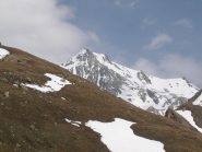 In discesa, Sguardo all' indietro verso cima Sommeiller