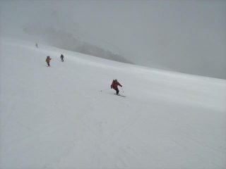 parte centrale della discesa...