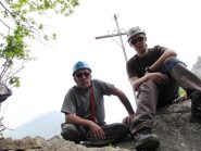 in cima