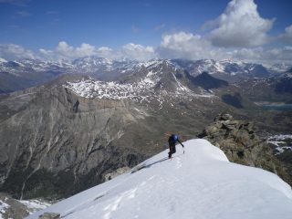 Zio Enri a due passi dalla vetta