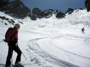 scendendo dalla roccati