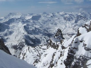 panorama oltre la val di Rhemes