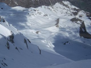 verso il ghiacciaio dell'Invergnan