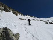 In vista della cima