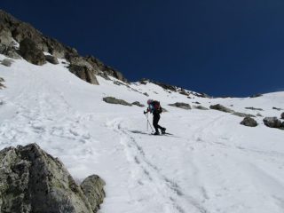 In vista della cima