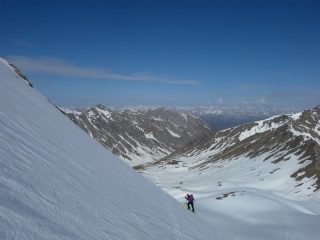 il pendio non scherza
