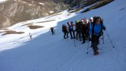 arrivando al colletto di quota 2600 m. (8-5-2011)