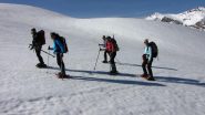 momenti di salita lungo il versante Ovest del Petit Rochebrune...02 (8-5-2011)