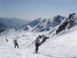 Arrivo al Colle d'Arnas