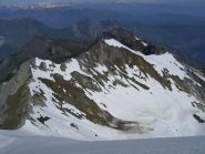 Dalla cima, vista verso la Serra Garb