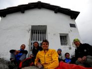 il gruppo in vetta