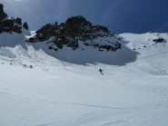 Discesa nel pendio/canale nord