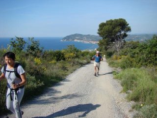salendo al colle Cervo