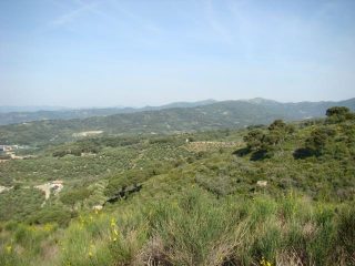 in distanza monte Ceresa e Pizzo Evigno