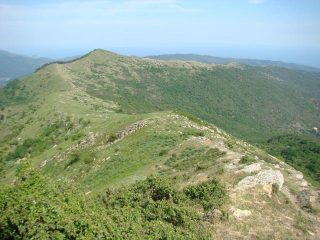 monte Ceresa visto dal Evigno