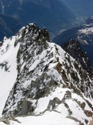La cresta sud-est