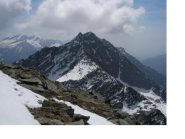 La Punta Tressi dal Monte Cavallo