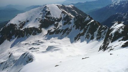 Primo pendio di discesa