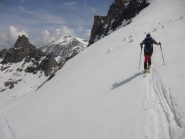 Inizio canale verso la cresta