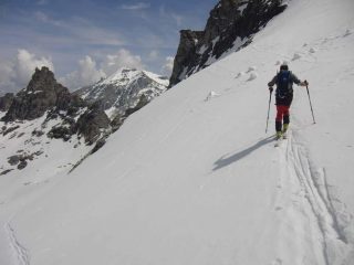 Inizio canale verso la cresta