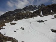 In basso verso il bivio