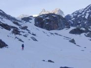 In vista del rifugio