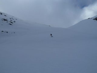 Discesa dalla Cima del Lupo