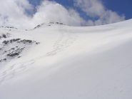 le tracce di quelli che sono scesi per primi