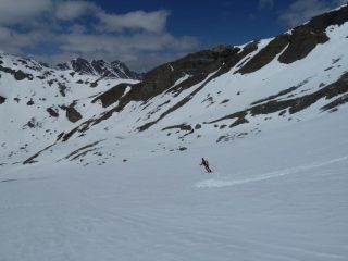 In descesa nel vallone di S.Veran