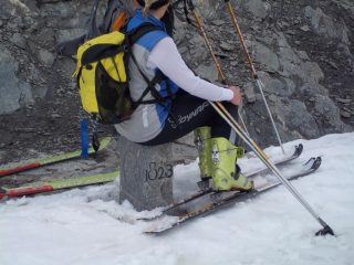 arrivo al colle dell'Agnello
