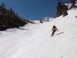 Valter all'assalto del canale del Eitrangoulou 