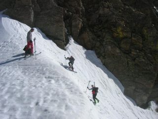 Arrivo al Col di Vens
