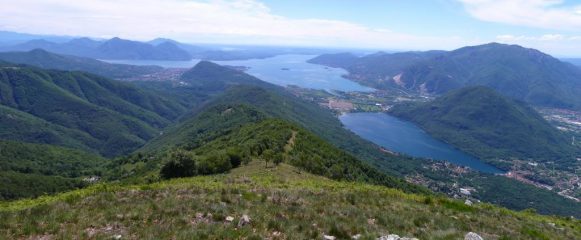Panoramica dalla cima