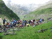 foto di gruppo al santuario