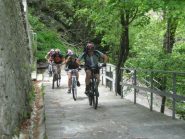 l'arrivo al santuario