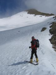 Cima del Mercantour in vista