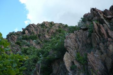 Le due creste facenti parte della via