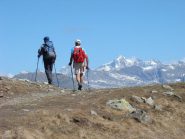 arrivando al colle Pian Fum