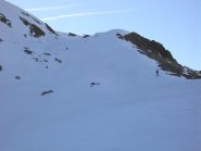 7.Al centro in fondo,l'uscita al colle.