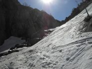 14.Scendendo:nella strettoia.