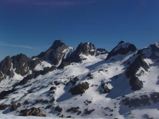 Vista spettacolare su Argentera e Nasta