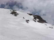 Discesa parte alta: firn !