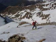 Arrivo sulla Cima di Mercantour
