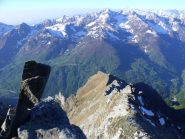 arrivo al colletto prima del pendio finale