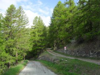 la partenza dove si posteggia la vettura