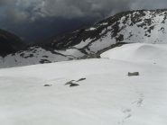 in salita verso le anticime