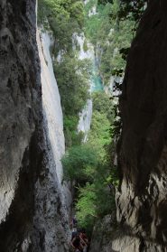 le scalette in discesa